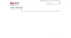 Desktop Screenshot of kirstymartinezsells.com